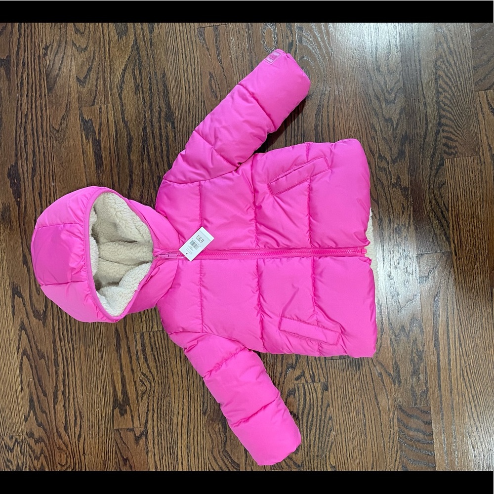 Brand new toddler pink Gap jacket